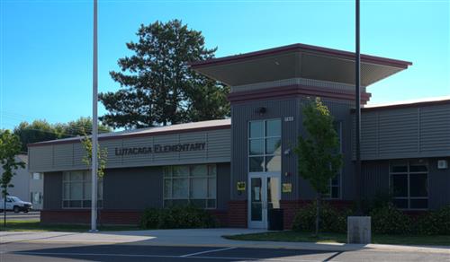 Lutacaga Elementary school front 