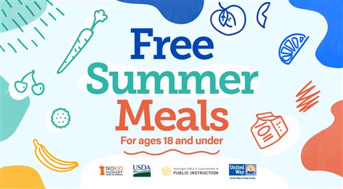 Free Summer Meals for ages 18 and under