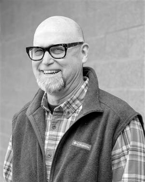 Timm Taff black and white headshot