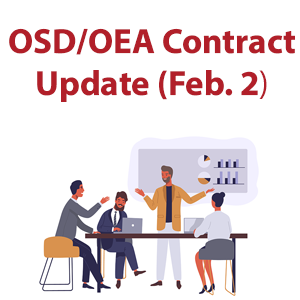  OEA/OSD Contract Negotiations Update
